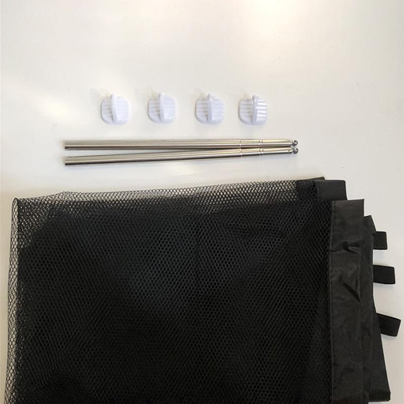 Портативные ограждения для домашних животных, складные дышащие сетчатые ворота для собак, разделение домашних животных