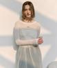 Lora Lora Sheer Layered Onepiece Cream