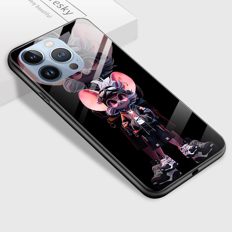 Чехол для телефона из закаленного стекла для Redmi 10 12 13 14C A5 Note9 Note10 Note12 Note14 Xiaomi 11Lite 14T 15 PocoC75 PocoX3 Мягкий край Ударопрочный Гладкий чехол