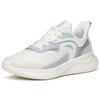 Anta Lightweight Comfortable Shock Absorbing Non-Slip Wear-Resistant Low-Top Running Shoes Women Sneaker White Purple 922145564-1