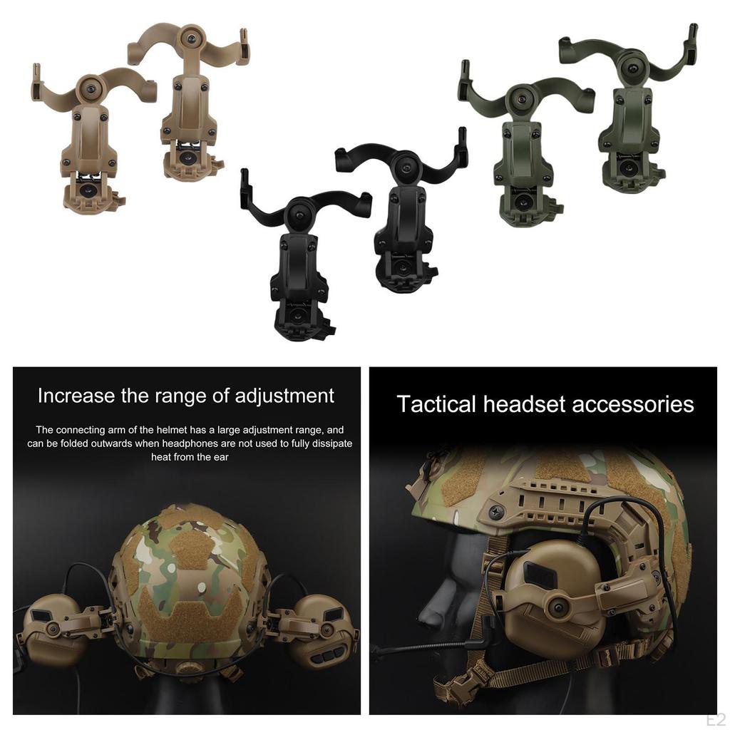 Монтажный адаптер для направляющей, комплект кронштейнов для наушников на открытом воздухе