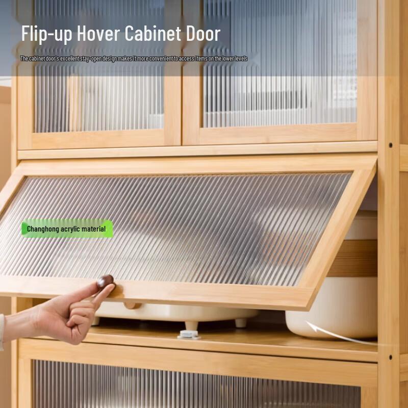 Multi-functional Carbon Steel Kitchen Storage Shelf