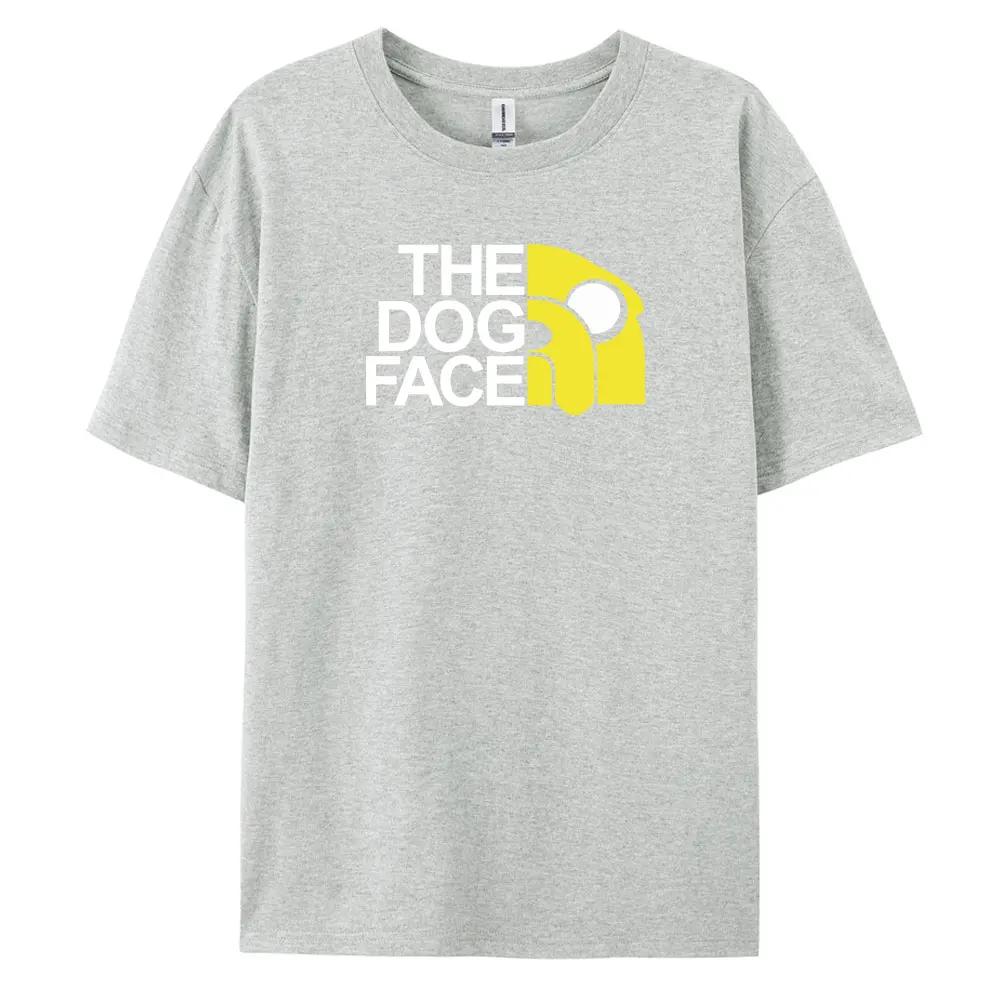 TheDogFace Stay Cool This Summer with Our Stylish and Comfortable Men's Short-Sleeve Printed Casual T-Shirt