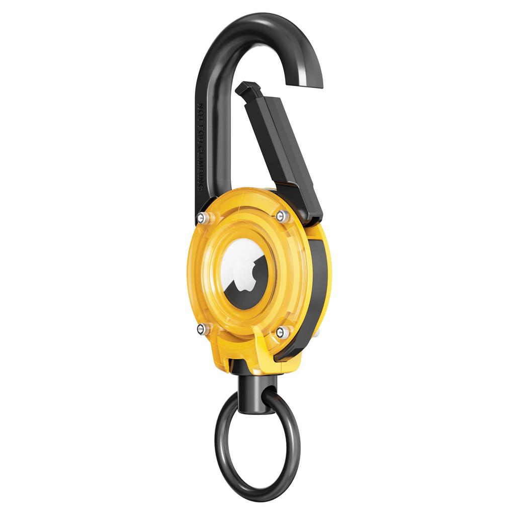 Logo Keychain for AirTag: Protective Anti-Loss Device Case & Key Ring