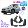4 шт. автомобильные брызговики для Subaru XV Crosstrek 2018 брызговики Fender брызговики авто