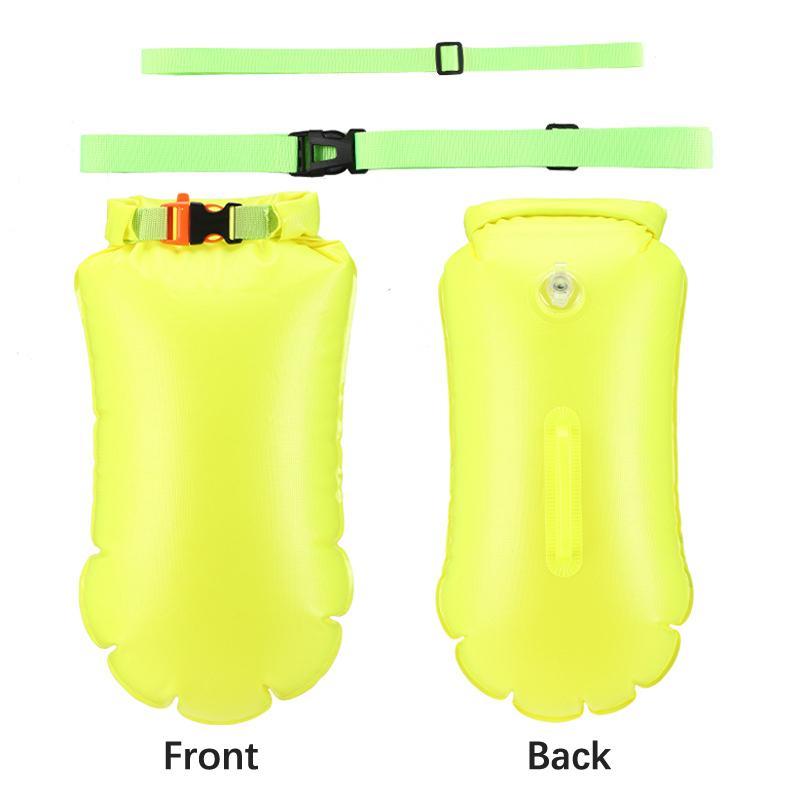 Уличный спасательный круг для плавания, многофункциональная сумка для плавания с поясным ремнем, водонепроницаемая сумка для хранения спасательного круга из ПВХ для водных видов спорта