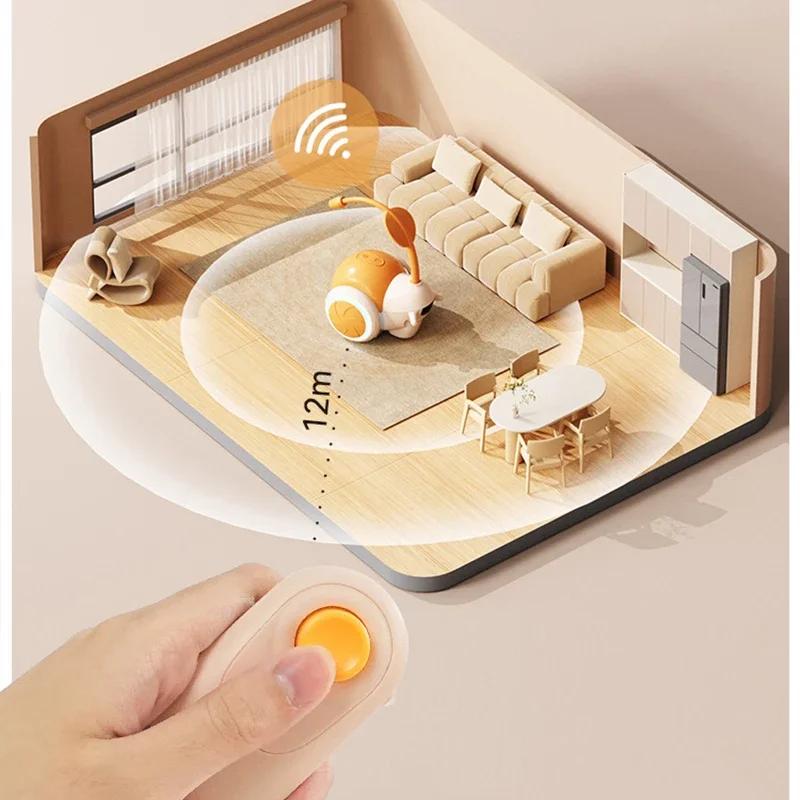 Cat Toys Car for Bored Indoor Adult Cats Remote Control Cat Toy with 4 Directions LED Lights Interactive Remote Control Toy
