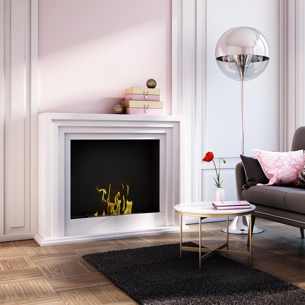 Portal Bioethanol fireplace QUAERERE TÜV white
