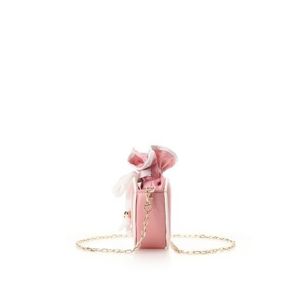 Двухцветный чехол-тележка Thavasa Petit Carry Cart Heart Pouch, розовый [Samantha Choice]
