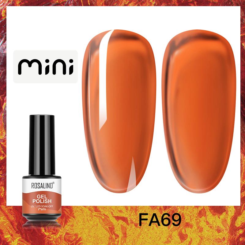 ROSALIND Красочный УФ-гель для ногтей, блестящий алмазный блестящий лак, гель-лак, замачиваемый УФ-коричневый гель для ногтей