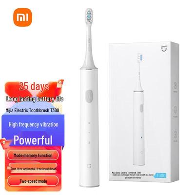 Звуковая электрическая зубная щетка Xiaomi Mijia T300, китайская вилка (адаптер в комплекте)