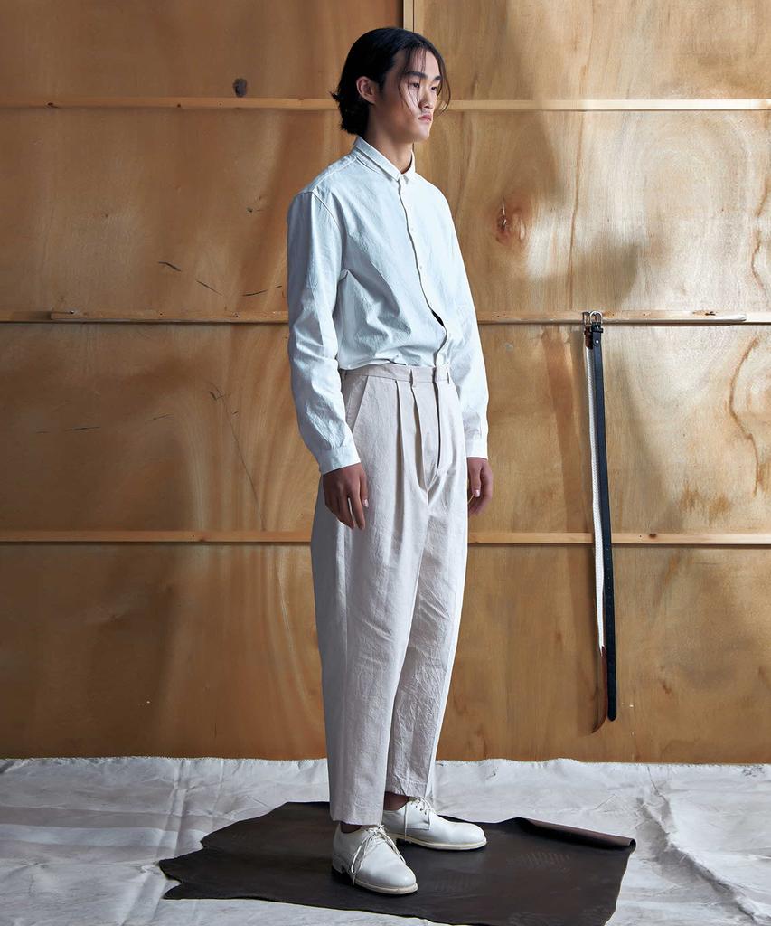 EASE Wrinkled Pants_Ivory