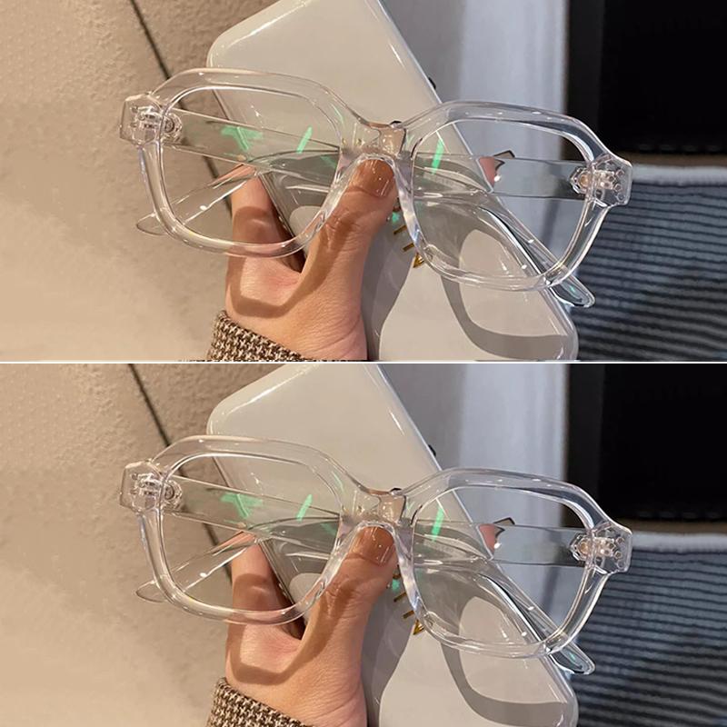 Ретро-очки для компьютера с защитой от синего света, оправа для женщин, больших размеров, для мужчин, модные, стильные, классические очки Ouclos