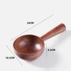 Деревянная ложка с длинной ручкой Столовая утварь Половник для воды Винный половник Бытовая кулинария Половник для мытья риса Ложка для супа Кухонные принадлежности
