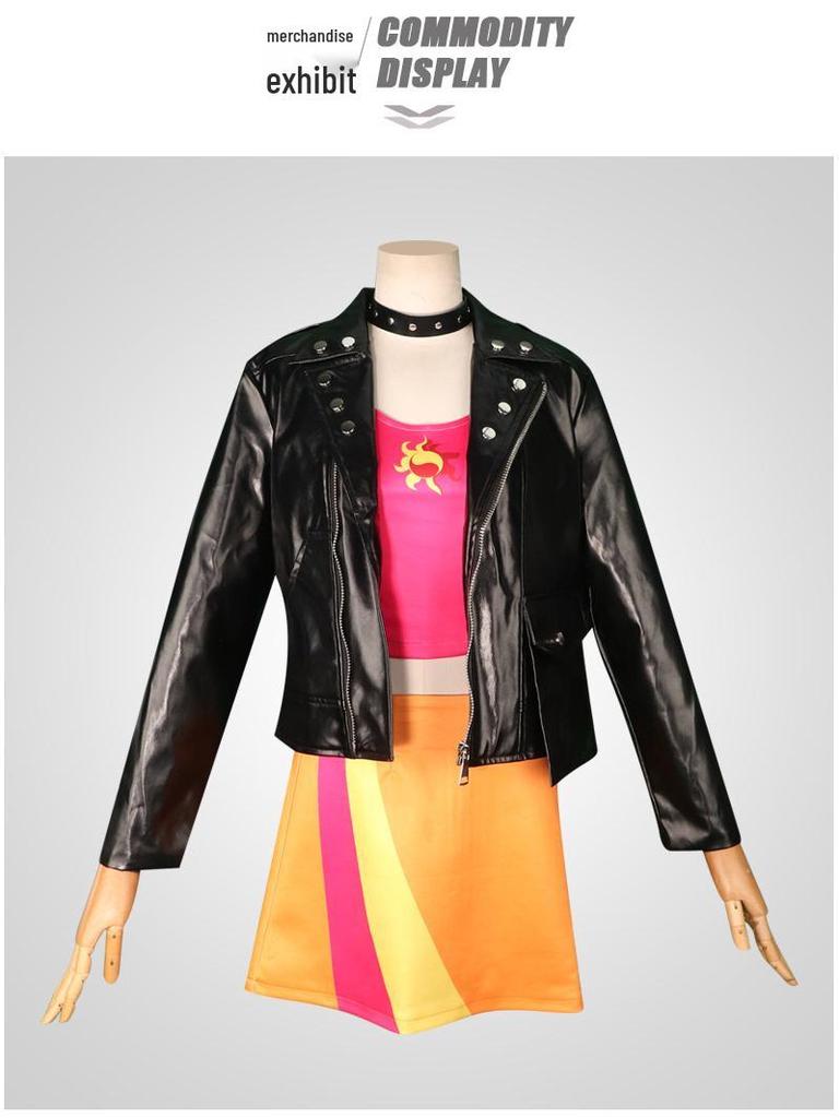 Костюм для косплея Sunset Shimmer My Little Pony - Аниме сценический наряд девушки из Понивилля (Европейский и американский стиль)