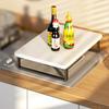 Дополнительное место для хранения Кухонная стойка для столешницы Штабелируемая Противоскользящая Полка для специй для шкафа Большая грузоподъемность Экономия места Органайзер для столешницы
