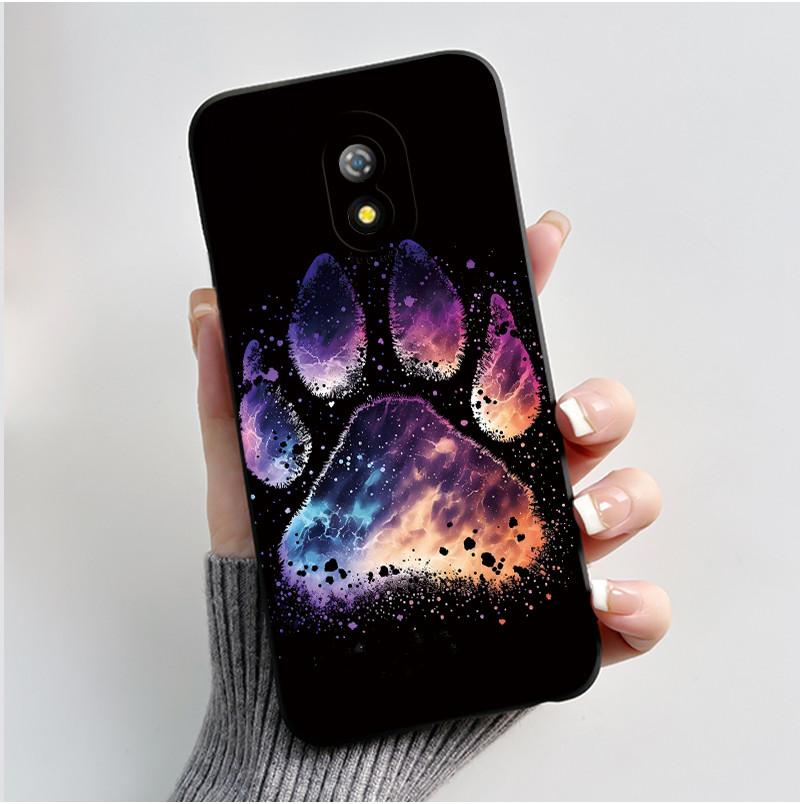 Case For Itel A16/A16 Plus/A23/Itel Alpha Lite Anime Style Bumper Soft Silicone Jelly Black Case Trendy Painted Shockproof Cover