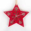 Christmas Gingerbread Man Felt Pendant Christmas Tree Snowflake Christmas Decoration Non-woven Fabric Hanging Decoration