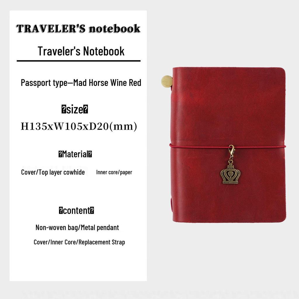 Дневник путешествий по Теннесси: Блокнот ручной работы из винтажной коровьей кожи