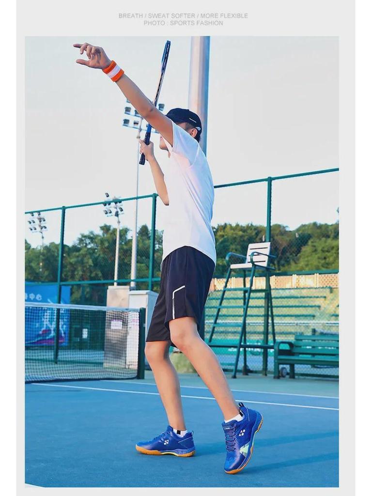 Новые кроссовки для бадминтона с подошвой из коровьих сухожилий, тренировочные теннисные кроссовки, спортивная обувь, студенческие футбольные кроссовки