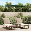 VidaXL Garden Parasol with Aluminum Pole, Patio Sunshade, Sun Shelter, Backyard Terrace Parasol 47336