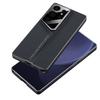 Samsung S25ultra Mobile Phone Case Suitable for S25Ultra Blade Plain Leather Protective Case Fashionable Anti Fall