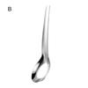 Household Dinnerware Chinese Style Long Handle Portable Food Grade Stainless Steel Student Spoon Fork Home
