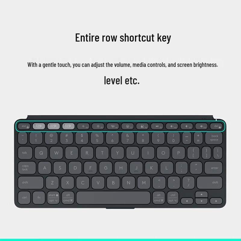 Logitech Keys-To-Go 2 Wireless Portable Bluetooth Keyboard