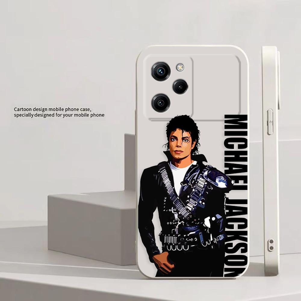 Чехол для телефона Dancer M-Michael J-Jackson Cover для Xiaomi 10T 11 12 12T 13 14T POCO F5 F6 M3 M5 X3 X4 X5 PRO 4G 5G Цветной ТПУ чехол