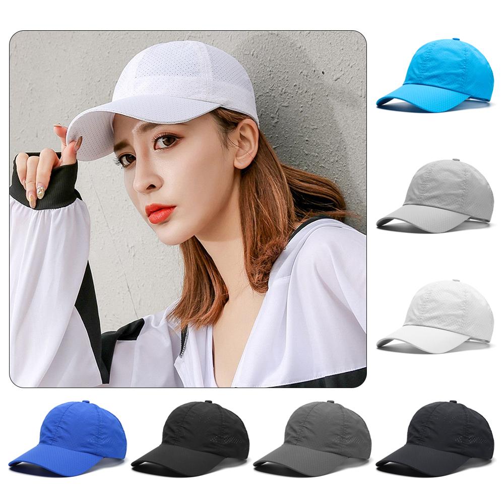 Outdoor Sports Quick Dry Running Sun Hat Golf Tennis Cap Baseball Cap Breathable