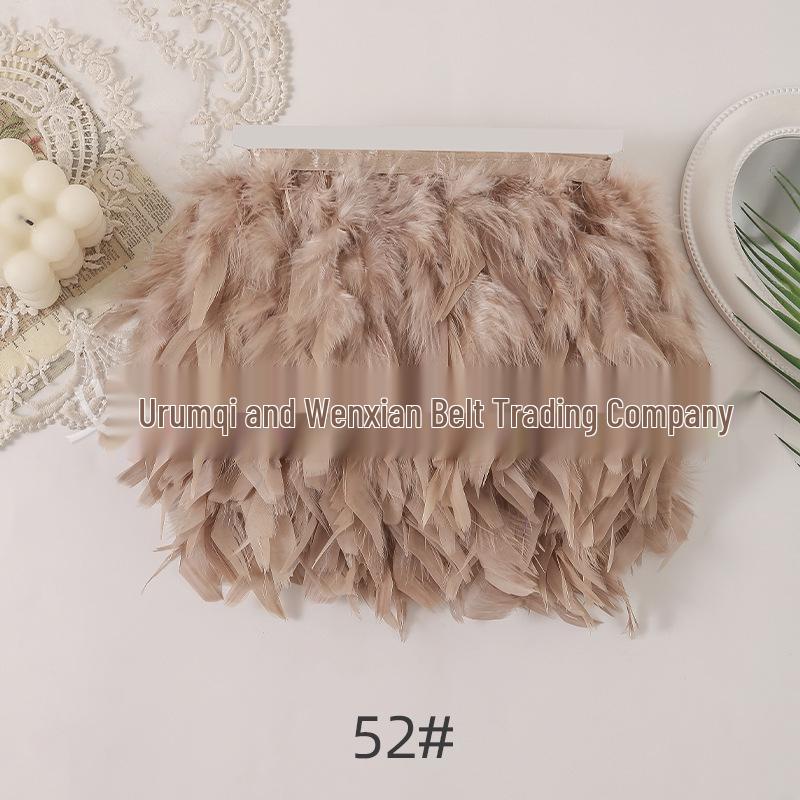 Отделка из перьев индейки 10-15 см для одежды, DIY и украшений