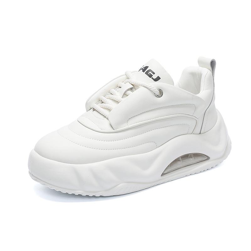 GAGJ модные мужские туфли для хлеба, весенние новые маленькие белые туфли на платформе с воздушной подушкой, обувь для папы, спортивная и повседневная обувь в наличии