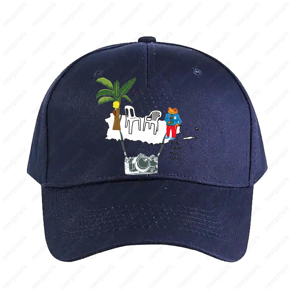 Bad Bunny Debi Tirar Mas Fotos Cap Women Unisex Adult Peaked Hat Fashion Casual Adjustable Printed Baseball Caps Trucker Cap