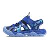 Li Ning Comfortable Casual Breathable Lightweight Childrens Sandals Kids Footwear Blue YKUT036-41