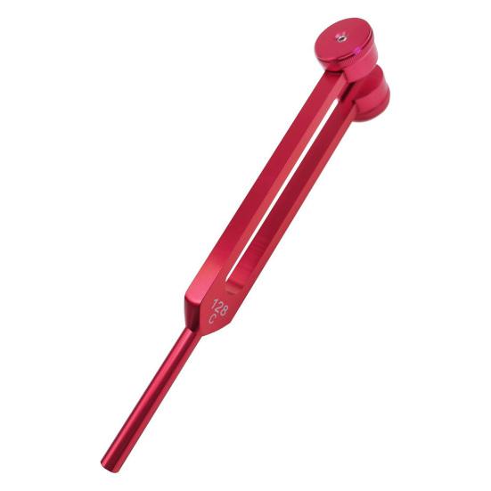 128 Hz Tuning Fork Metal Sound Vibration Tool for Relaxation And Body Awareness Easy to Use Tuning Fork with Mallet And Storage Pouch
