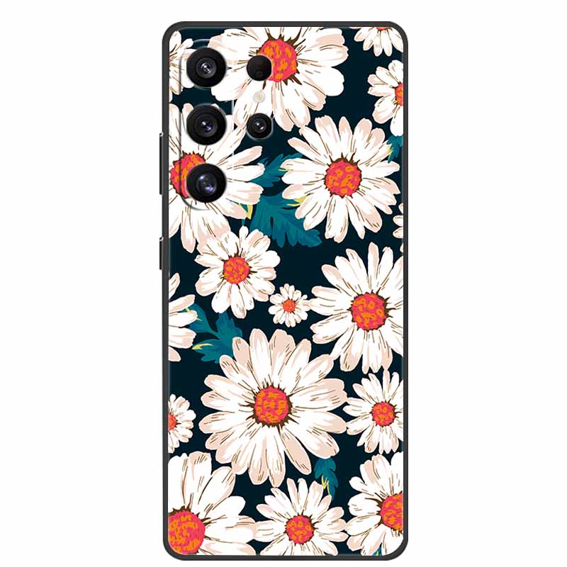 For Samsung Galaxy S26 Ultra Case Bumper Starry Sky Soft Silicone TPU Back Cover for Samsung S26 Ultra Phone Case Cute Cat Cover