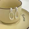 Geometric Ellipsoid Earrings Female Heavy Worker Niche Design New Earrings Earrings Earrings