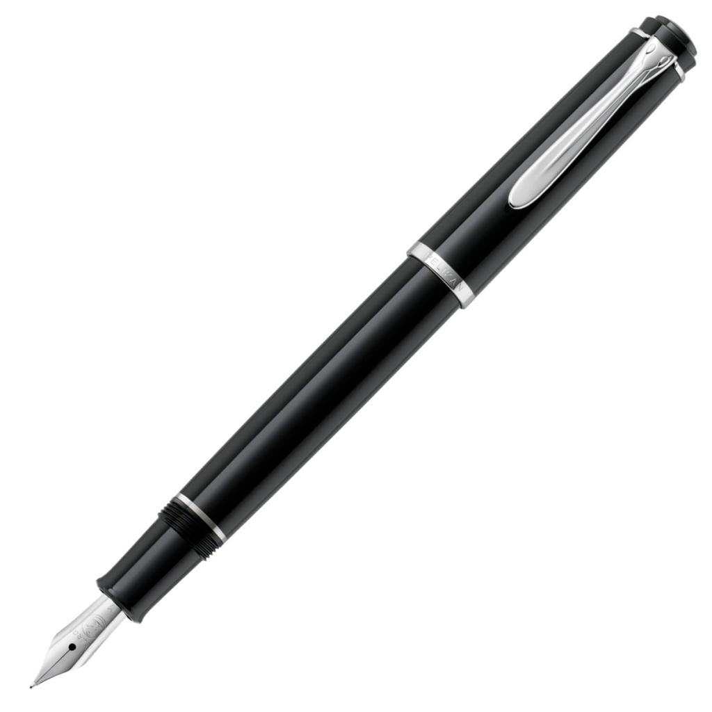 Pelikan Fountain Pen EF Extra Fine Point Black Classic P205 Regular Imported Product