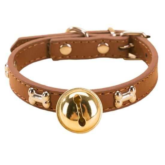 Довольно прочный изысканный питомец шея круг кость узоры кошка собака колокольчик ожерелье ежедневное сочетание
