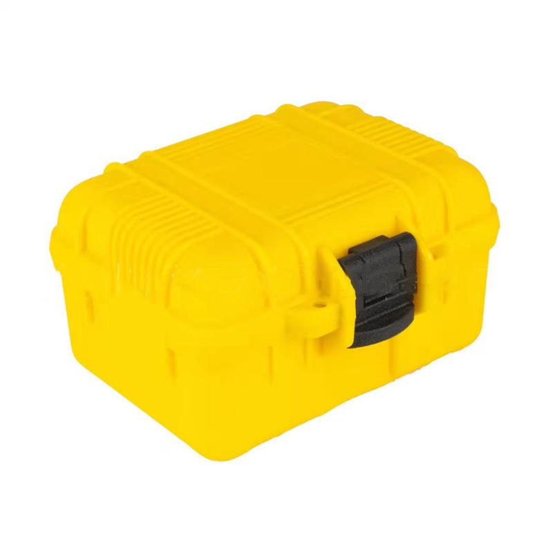 Пластиковый небольшой ящик для инструментов, водонепроницаемый чехол, ящики для хранения, безопасный ящик для инструментов для механиков, чемодан-органайзер, жесткий чехол для использования на открытом воздухе, портативный