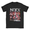 NOFX Музыкальный Тур Футболка Летняя Харадзюку Хлопок Круглый Вырез 4XL 5XL 6XL Одежда Короткий Рукав Уличная Одежда Топы