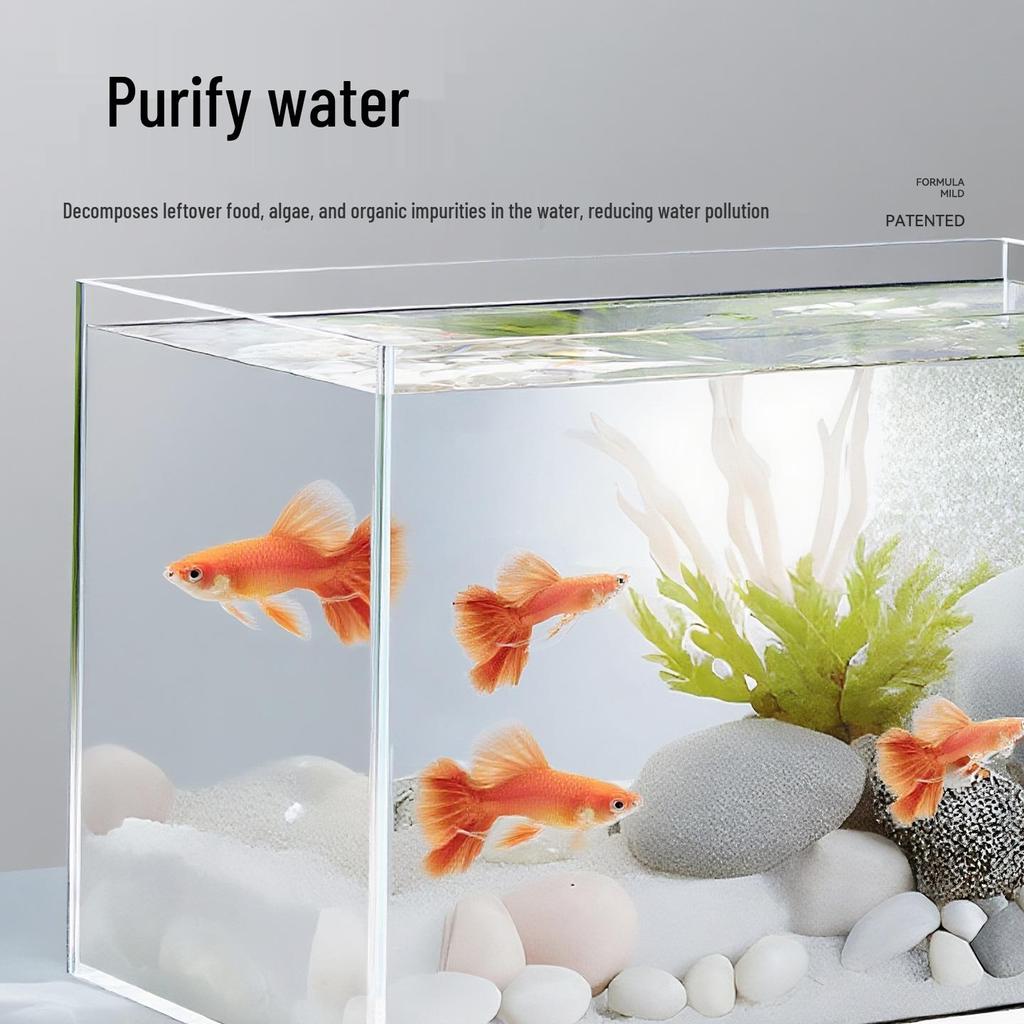 Methylene Blue Aquarium Water Purifier & Conditioner for Koi - Treats Saprolegniasis, White Spot, Body Rot, Sterilizes & Purifies.