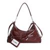 Shiny Minimalist Retro Crossbody Shoulder Bag for Women - Soft Texture, Versatile, Ideal for Outings and Commuting
