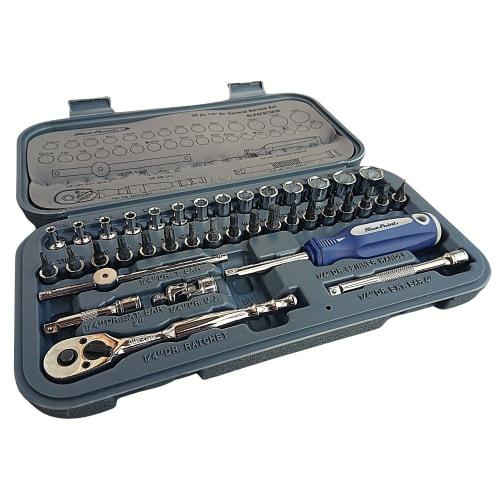 Blue-Point by Snap-on/1/4 Ratchet Driver Socket 38-piece Set BLPATSCM38 /Tools/Tools/Bicycle/Car/Motorcycle/DIY/Assembly/Maintenance/Repair/Maintenanc