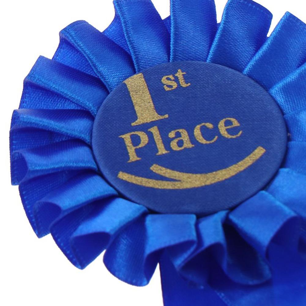 Ленты признания Лента-розетка Синяя, красная, белая Лента Почетного приза 1-е 2-е 3-е место