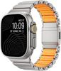 Ремешок из нержавеющей стали для Apple Watch Ultra 3 49 мм 46 мм 44 мм 45 мм Роскошный металлический браслет для Iwatch Серии 11 10 9 8 7 6 5 SE3
