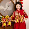 Китайский Дракон Зодиакальный Дракон Мягкие Игрушки Мультфильм Китайский Дракон Талисман Детей