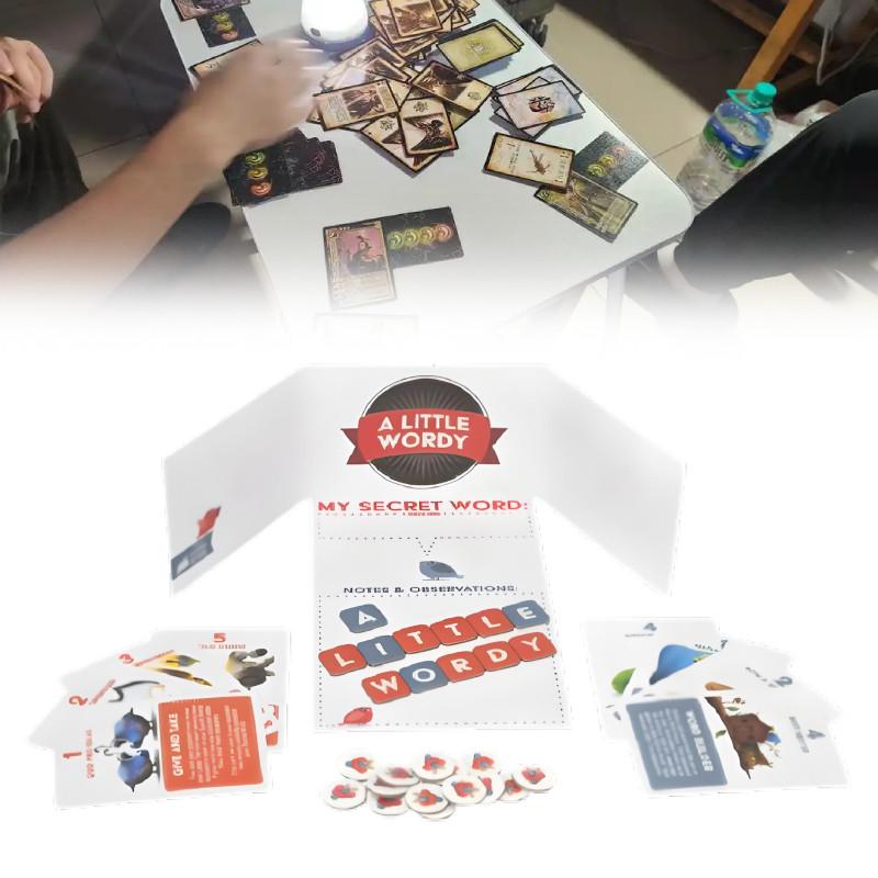 A Little Wordy от Exploding Kittens Карточная игра для подростков, взрослых, детей, для семейного веселья, для вечеринок