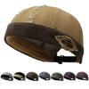 Broken Hole Melon Skin Hat Streetwear Skullcap Casual Hip Hop Cap  Outdoor