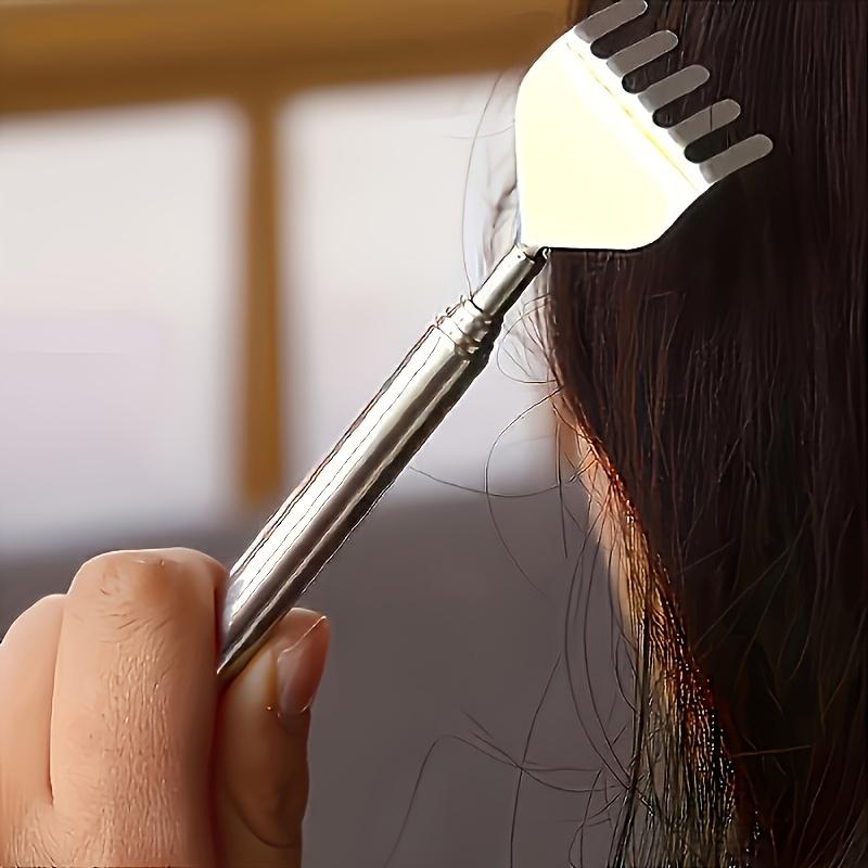 Retractable Back Scratcher, Retractable Stainless Steel Scratching Tool for Massage, Portable Retractable Scratching Artifact